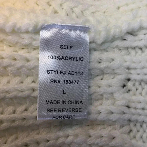 NWT Melrose with Love Womens Ivory Knit Scoop Neck Sleeveless Maxi Dress Large - Picture 6 of 13